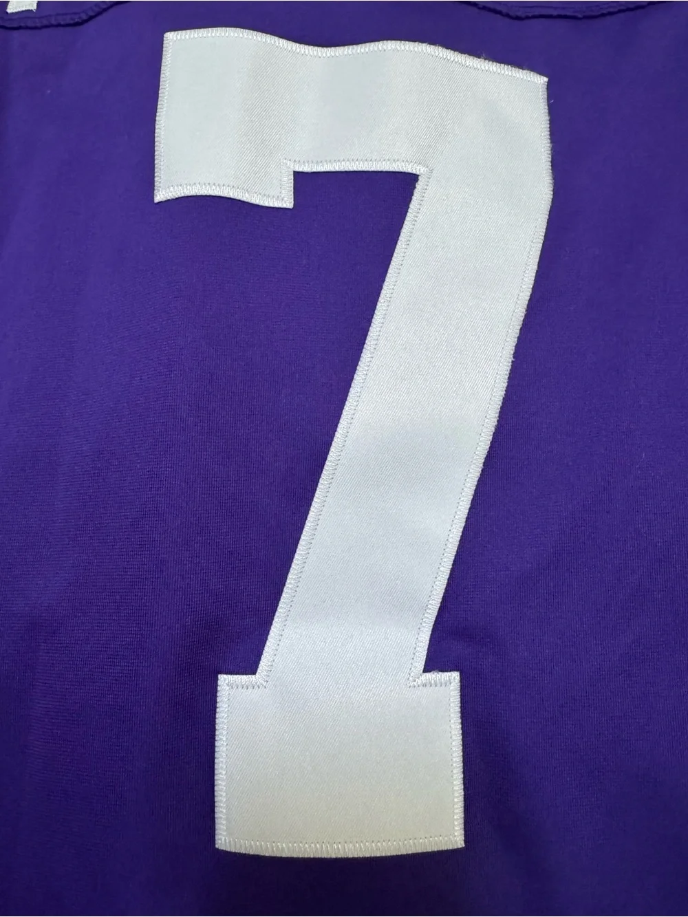 Nike Purple Team Jersey with Red and Black Patch